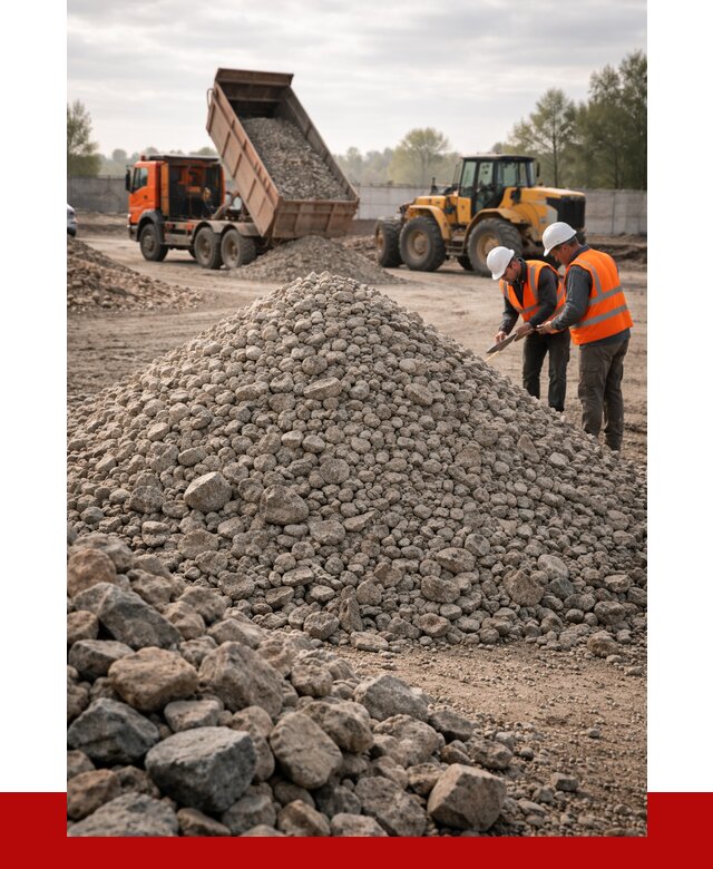 Гранитный щебень фракция 40-70 в Набережных Челнах от 2540 руб ПРОНЕРУДНбр