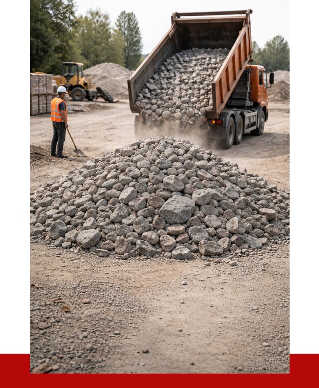 Гранитный щебень фракция 70-150 в Набережных Челнах от 1676 | ПРОНЕРУДНбр