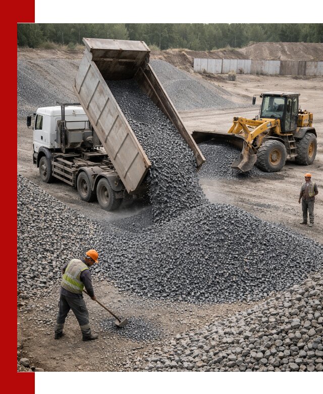 Щебень габбро-диабаз фр. 5-20 с доставкой в Набережных Челнах