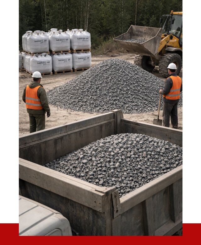 Щебень габбро диабаз 20-40 в Набережных Челнах от 3454 руб. | ПРОНЕРУДНбр