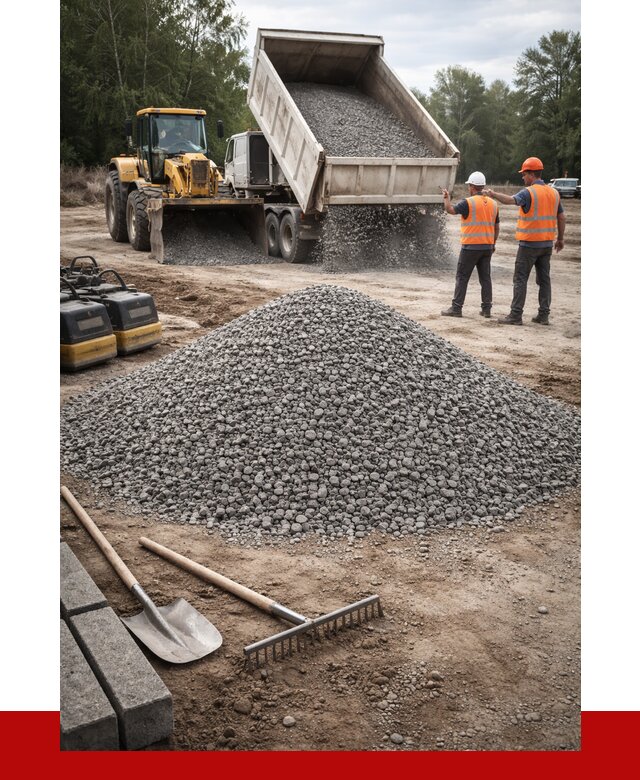 Гравийный щебень купить в Набережных Челнах от 2235 р. ПРОНЕРУДНбр