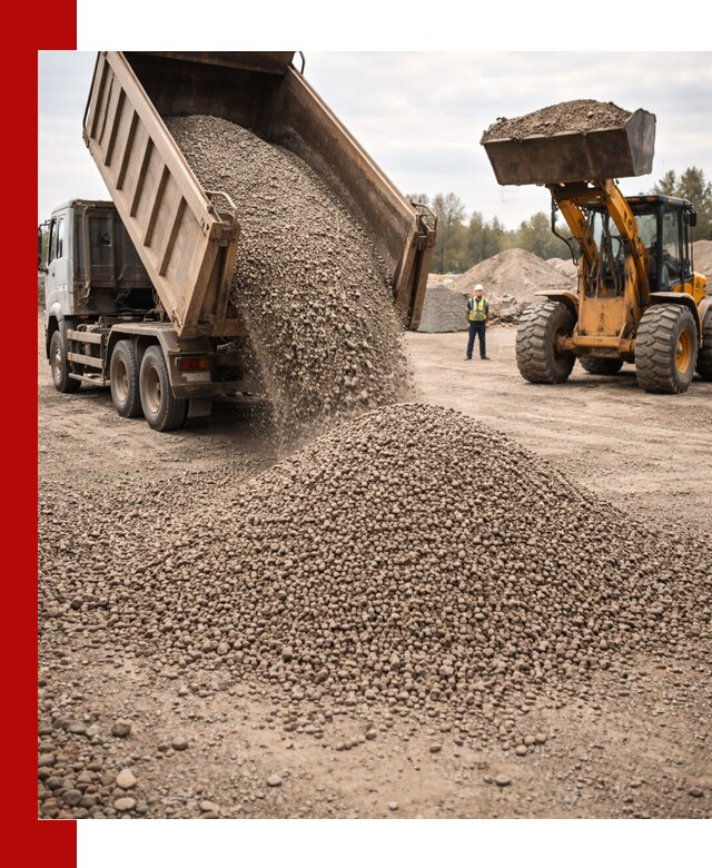Гравийный щебень фракция 3–10 с доставкой в Набережных Челнах