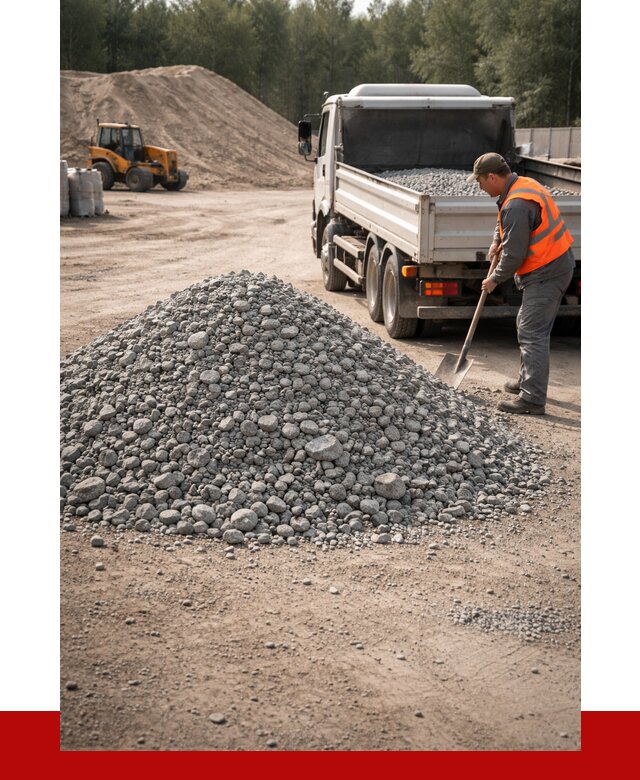 Гравийный щебень фракция 5-10 в Набережных Челнах от 2235 р. | ПРОНЕРУДНбр