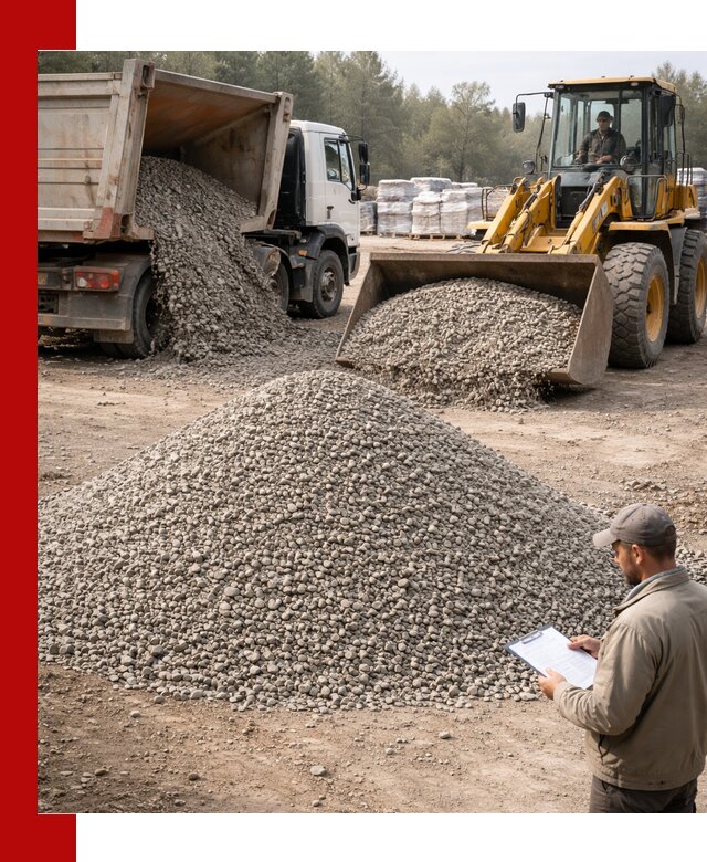 Гравийный щебень фракция 5–10 с доставкой в Набережных Челнах