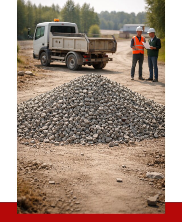 Гравийный щебень фракция 20-40 в Набережных Челнах от 1219 р. | ПРОНЕРУДНбр