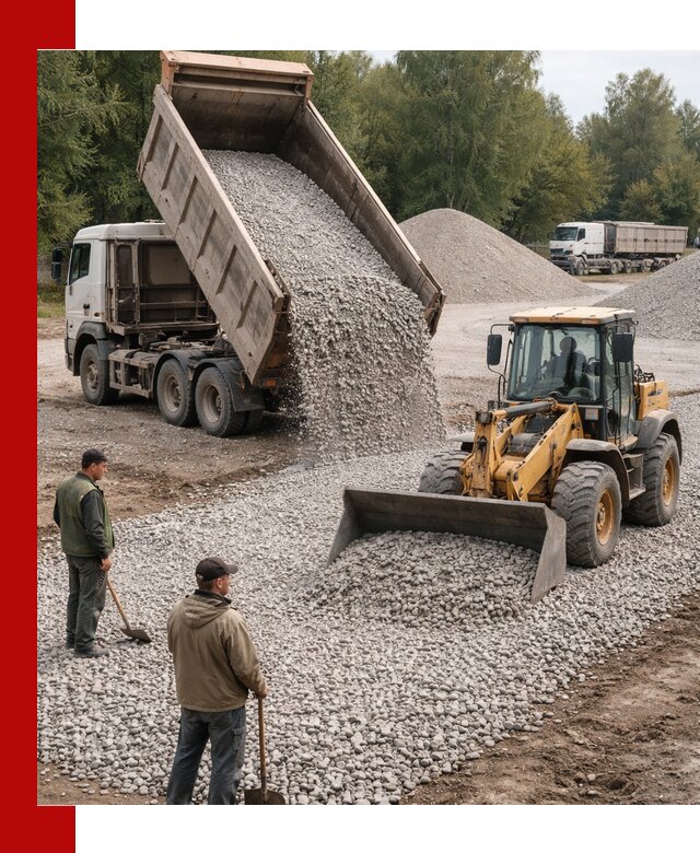 Купить гравийный щебень фракция 20-40 в Набережных Челнах с доставкой