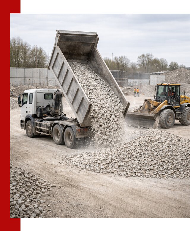Доставка и продажа известнякового щебня в Набережных Челнах