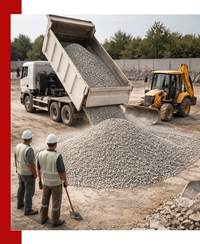 Купить известняковый щебень фракции 5–10 мм с доставкой в Набережных Челнах