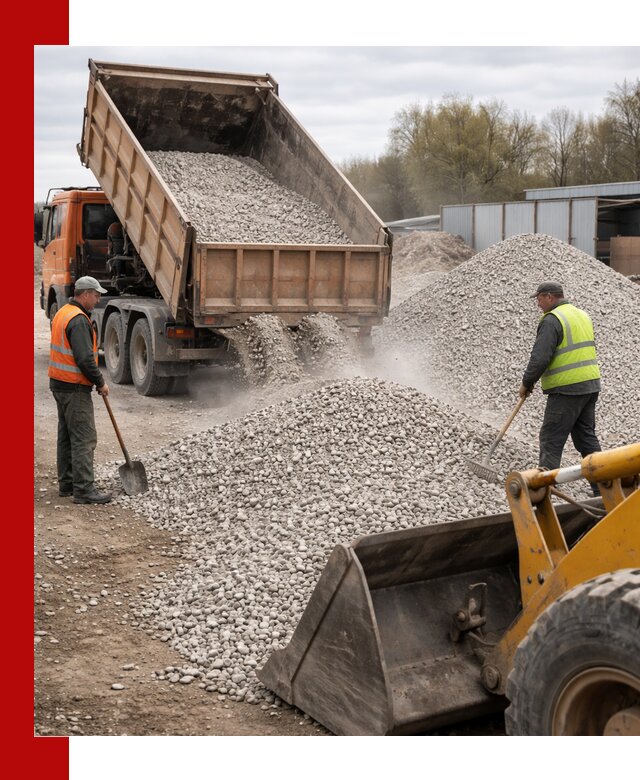 Доломитовый щебень фракции 5-20 с доставкой в Набережных Челнах