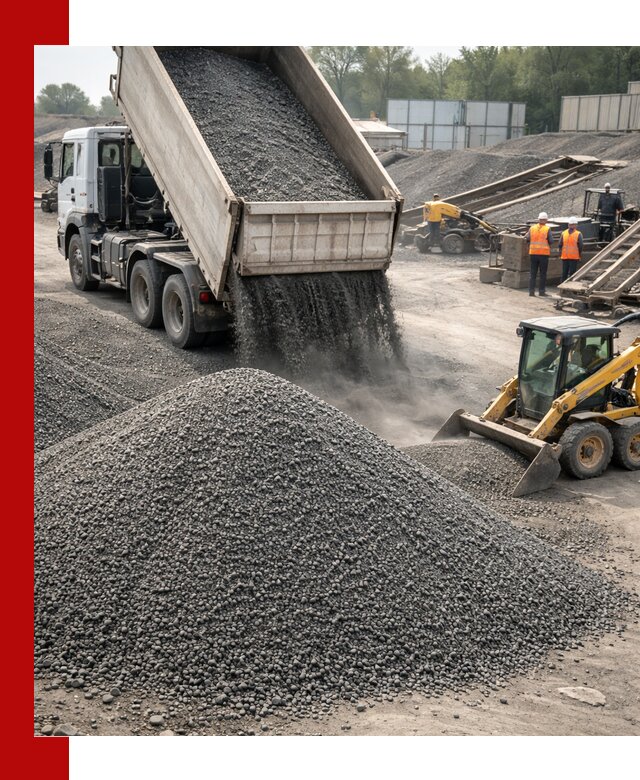 Вторичный щебень фракция 0–5 с доставкой в Набережных Челнах