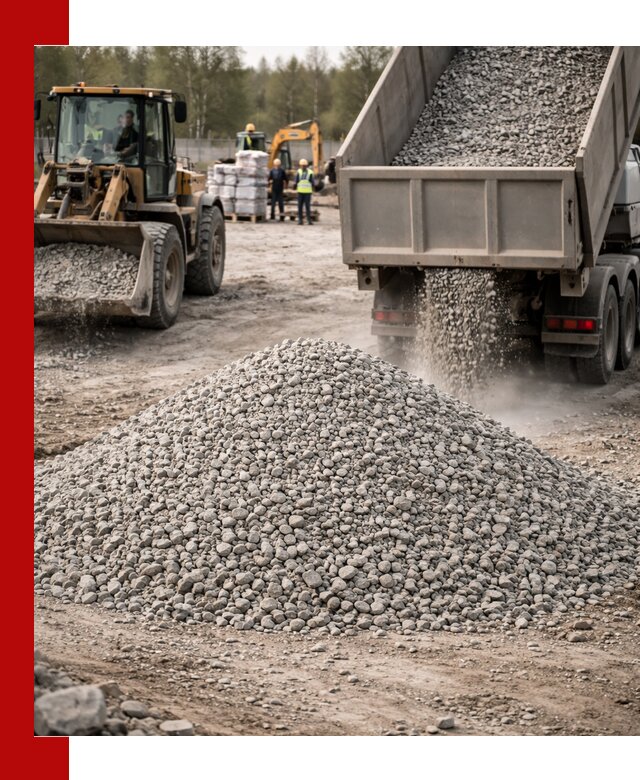 Вторичный щебень фракции 5-20 в Набережных Челнах — доставка и продажа крупнотоннажно