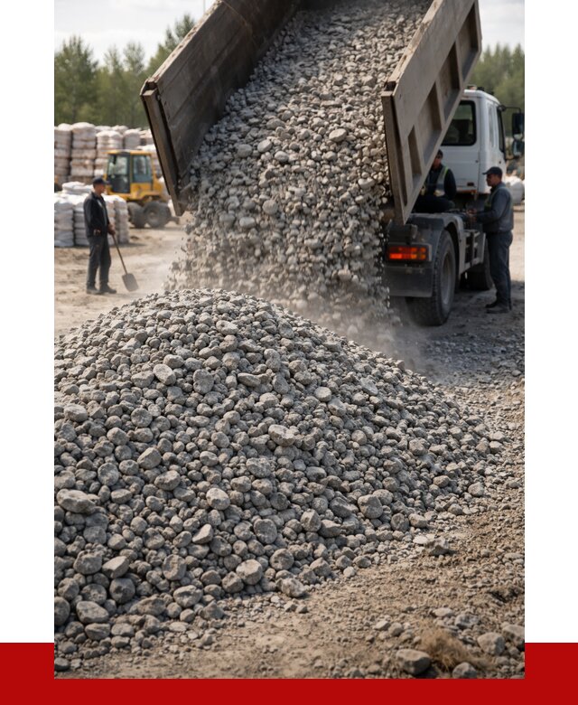 Бетонный щебень фракция 40-70 в Набережных Челнах от 1828 р. ПРОНЕРУДНбр