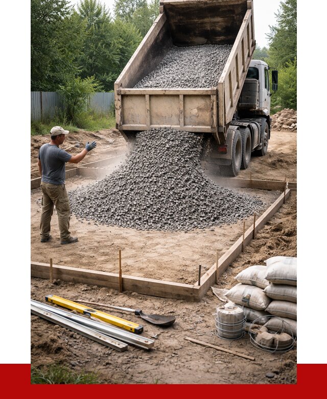 Купить щебень для фундамента в Набережных Челнах от 4571 р. | ПРОНЕРУДНбр