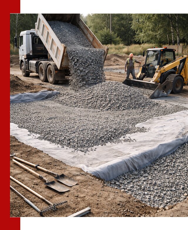 Щебень для фундамента с доставкой в Набережных Челнах