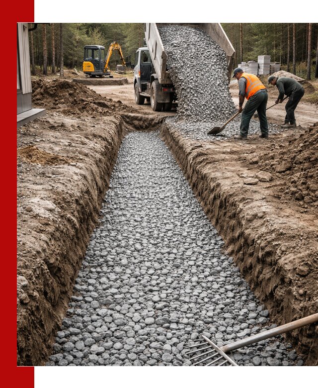 Щебень для дренажа с доставкой в Набережных Челнах высокого качества