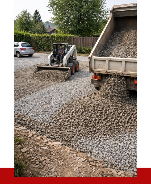 Щебень для парковки в Набережных Челнах с доставкой от 1219 р.| ПРОНЕРУДНбр