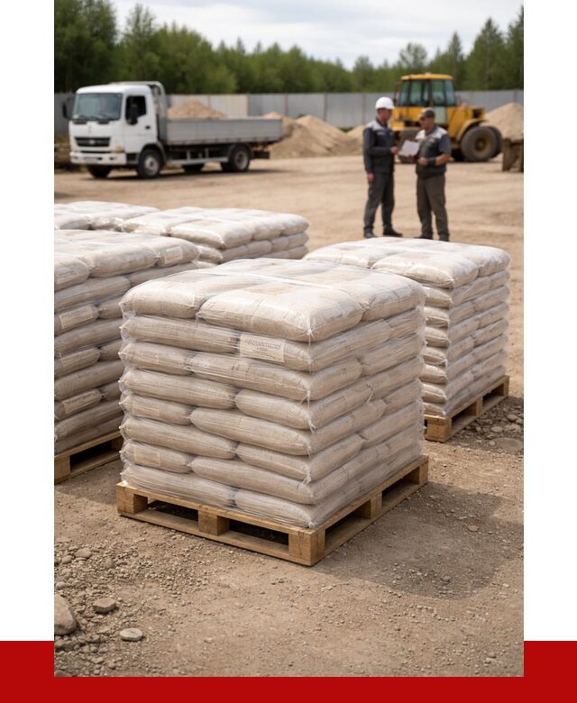 Карьерный песок в мешках в Набережных Челнах от 1219 р. - ПРОНЕРУДНбр