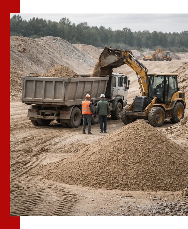 Карьерный среднезернистый песок с доставкой в Набережных Челнах