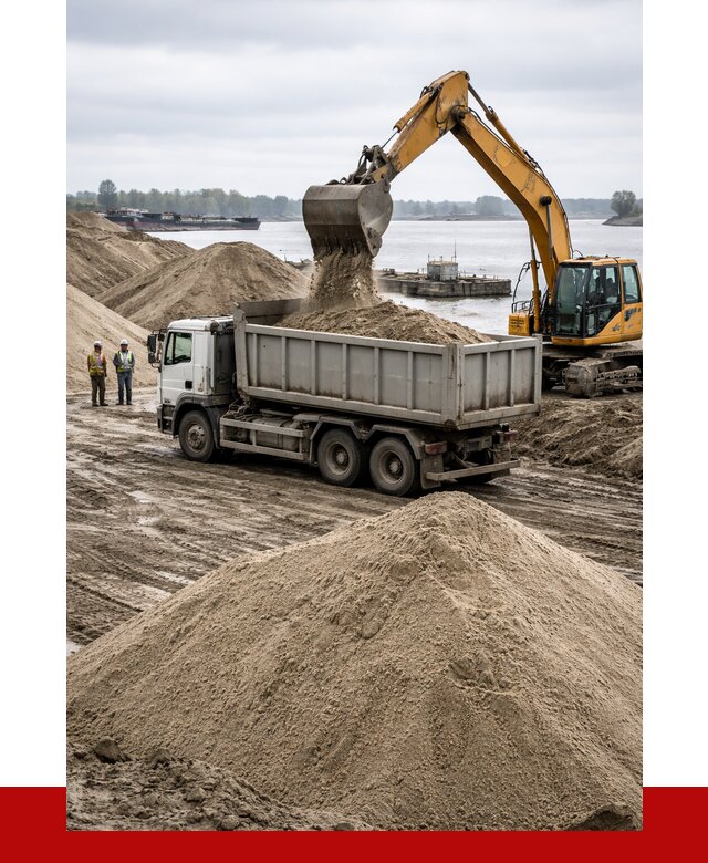 Купить речной песок навалом в Набережных Челнах от 1828 р., ПРОНЕРУДНбр