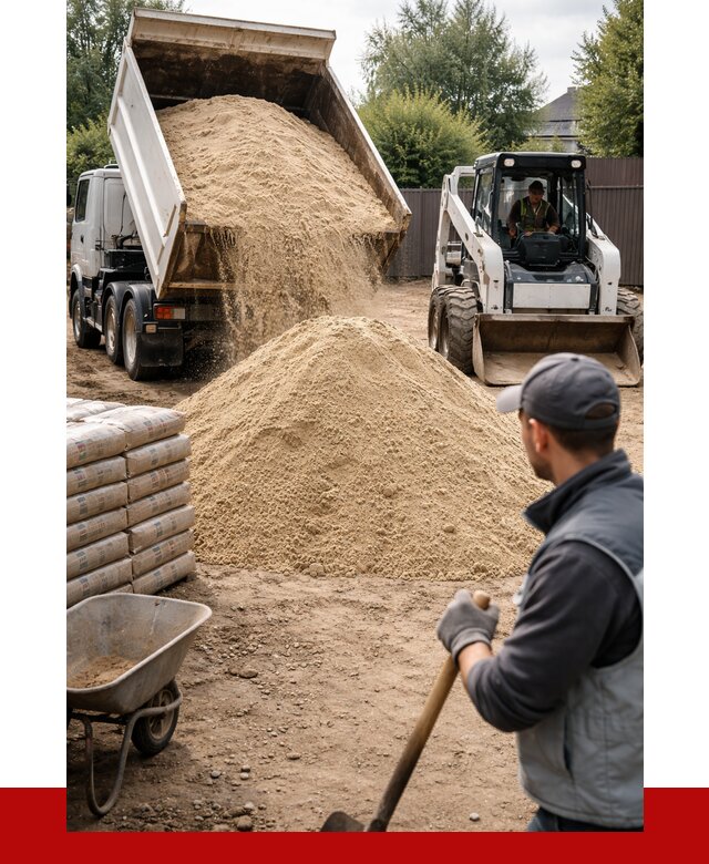 Мытый речной песок с доставкой в Набережных Челнах от 1473 р. | ПРОНЕРУДНбр