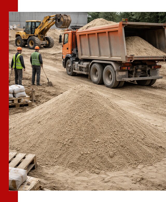 Доставка и продажа мытого речного песка в Набережных Челнах