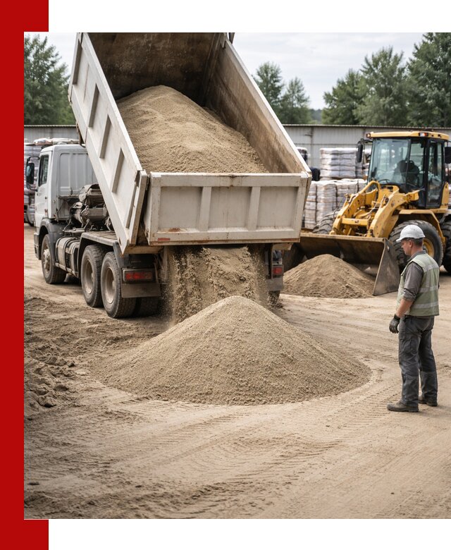 Поставка и доставка песка для бетона в Набережных Челнах