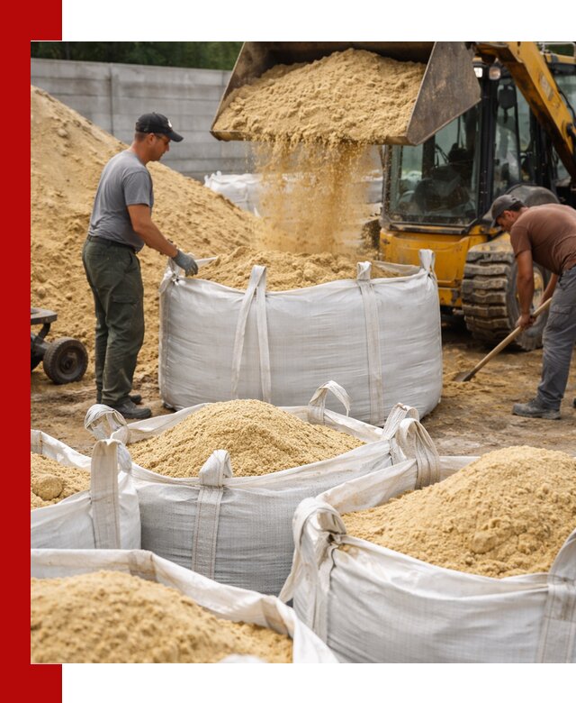 Поставка качественного песка для кладки в Набережных Челнах