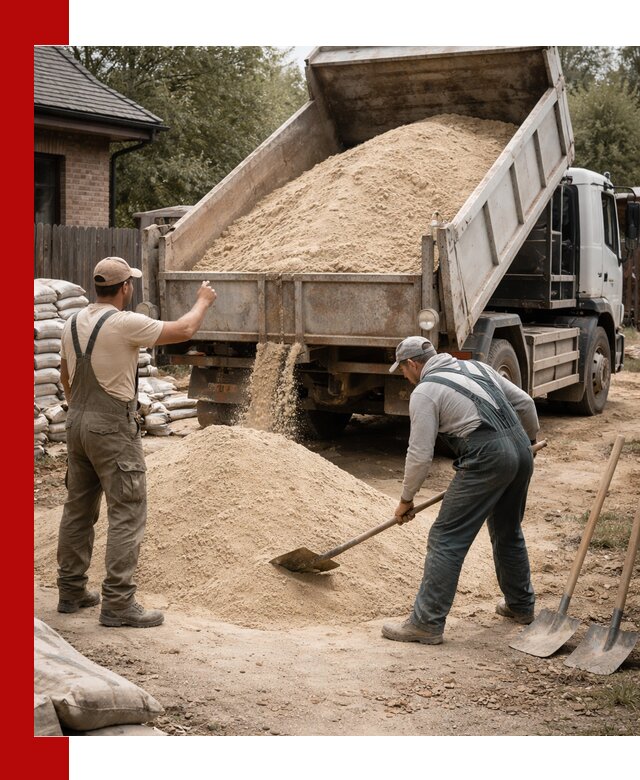 Песок для штукатурки с доставкой в Набережных Челнах качественный и чистый