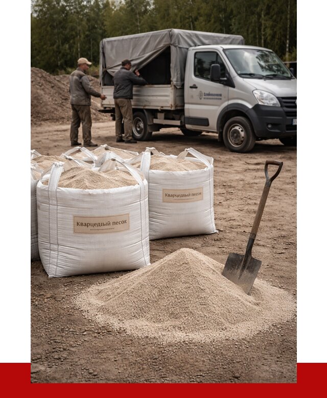 Кварцевый песок для пескоструя в Набережных Челнах от 4571 р. | ПРОНЕРУДНбр