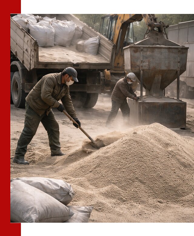 Кварцевый песок для пескоструя в Набережных Челнах — доставка и качество