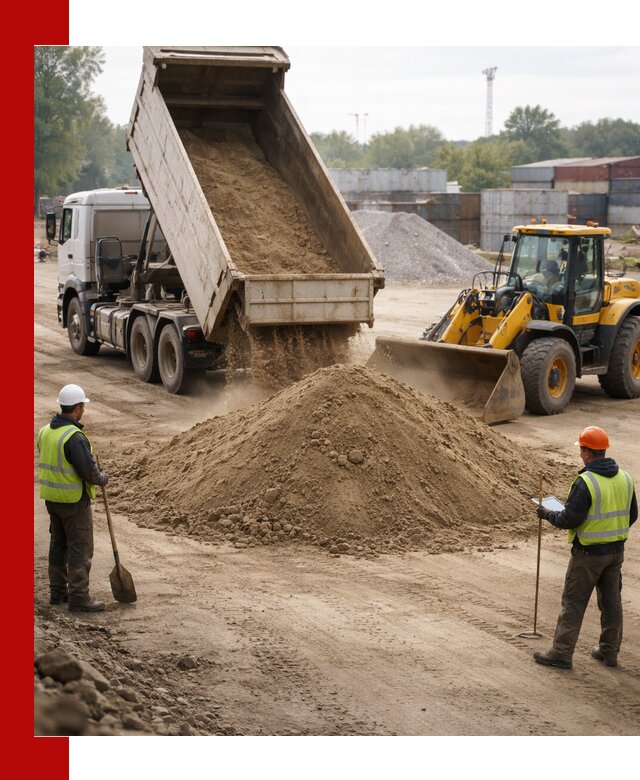 Доставка и продажа пескогрунта оптом и в розницу в Набережных Челнах