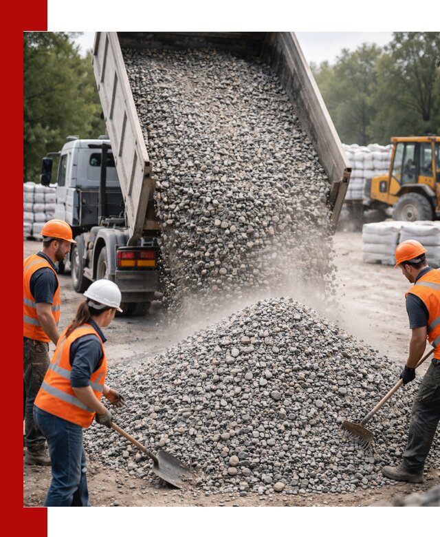 Доставка гравия и камня в Набережных Челнах оптом и в розницу
