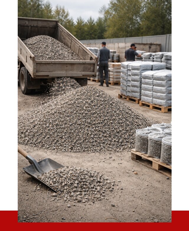 Гравий фракция 5-20 в Набережных Челнах купить от 2336 р. ПРОНЕРУДНбр