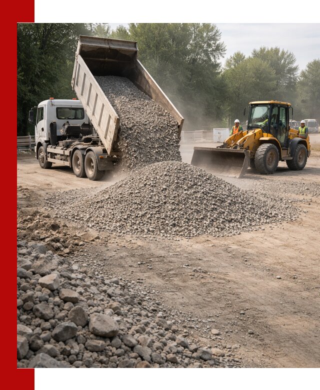 Гравий фракция 5–20 доставка в Набережных Челнах оптом и в розницу