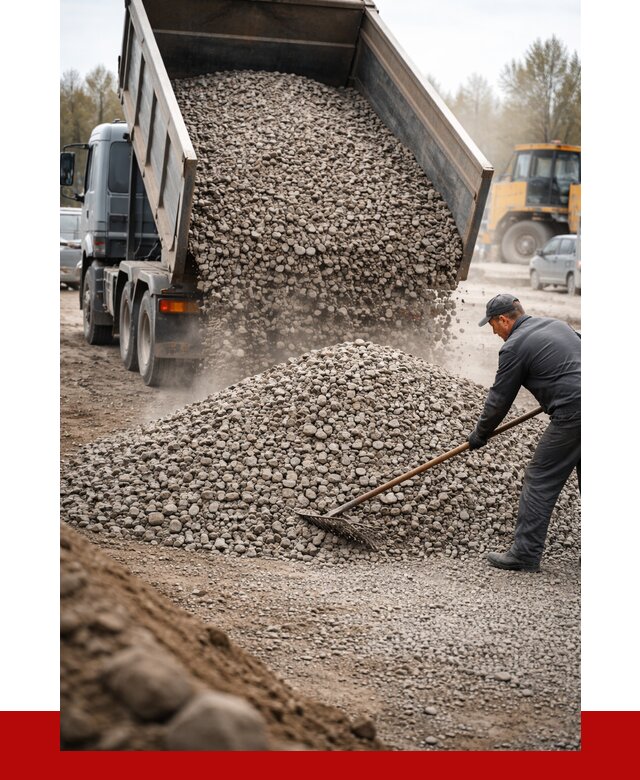 Гравий фракция 20-40 в Набережных Челнах от 2540 р. доставка | ПРОНЕРУДНбр