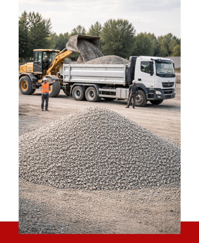 Купить мытый гравий в Набережных Челнах от 3555 р, доставка ПРОНЕРУДНбр
