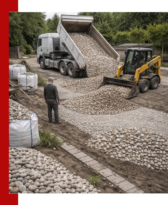 Доставка морской гальки оптом и в розницу в Набережных Челнах