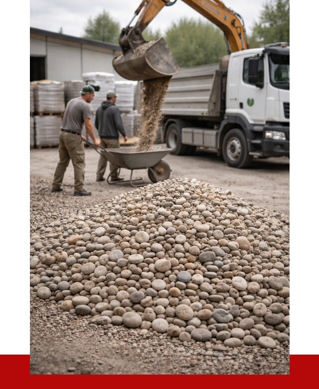 Галька декоративная в Набережных Челнах от 3251 р. за куб | ПРОНЕРУДНбр