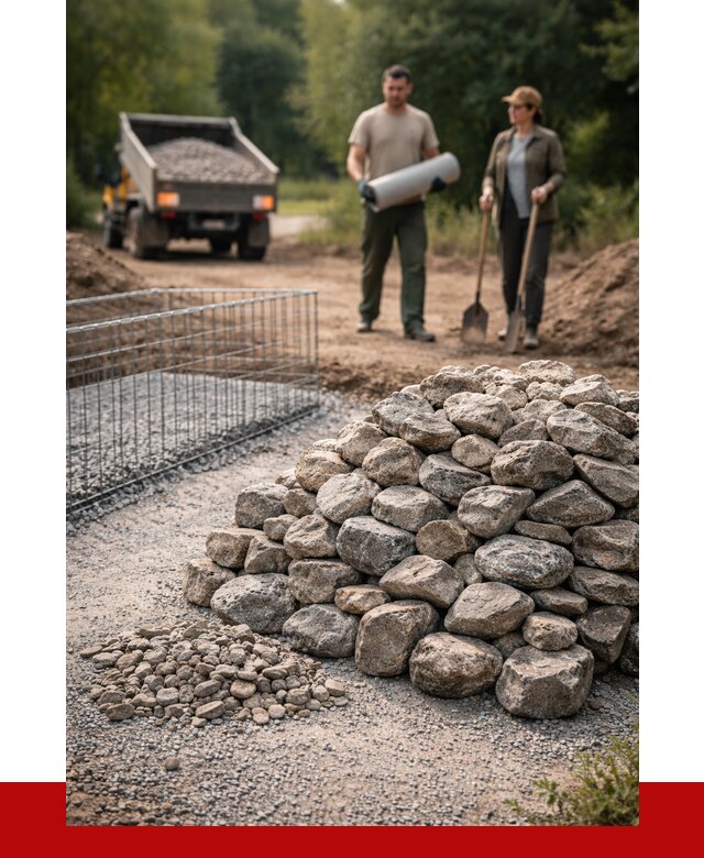 Камень для габионов фракция 100-200 в Набережных Челнах от 4876 р. | ПРОНЕРУДНбр