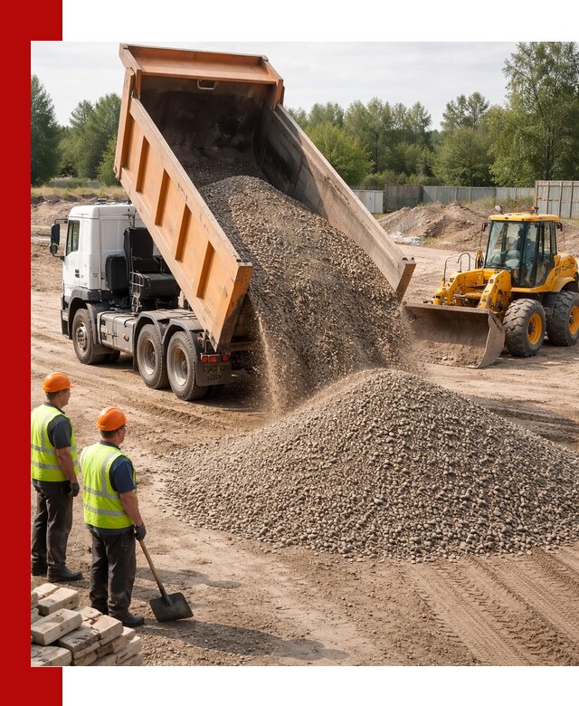 Доставка щебёночно-песчаной смеси ЩПС С7 в Набережных Челнах
