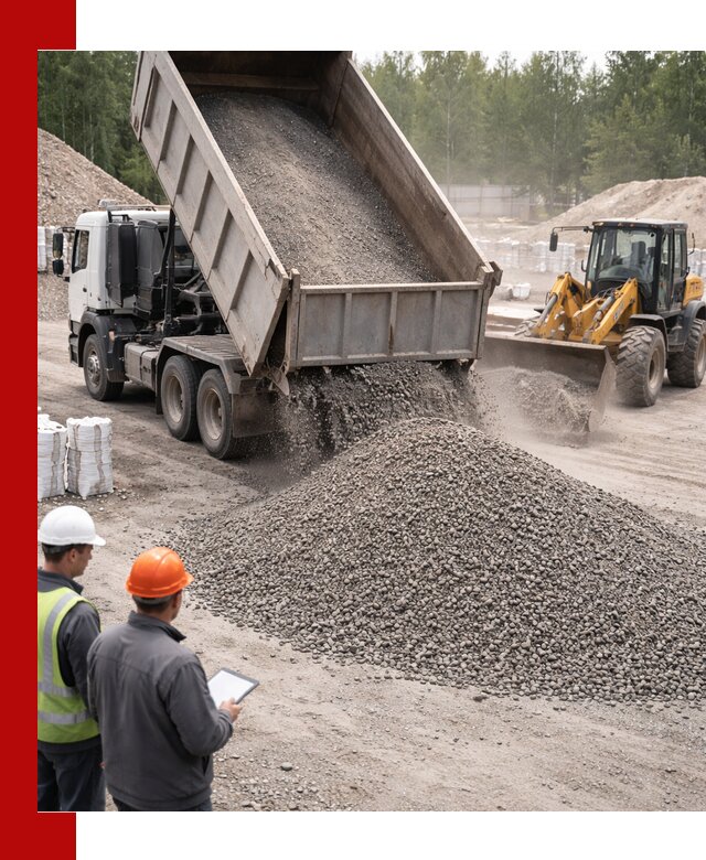 Доставка и продажа гранитного отсева 0-10 в Набережных Челнах