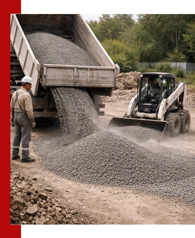 Доставка гравийного отсева 0-5 в Набережных Челнах оптом и в розницу