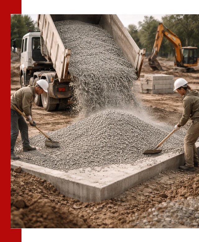 Доставка и продажа отсева для бетона в Набережных Челнах