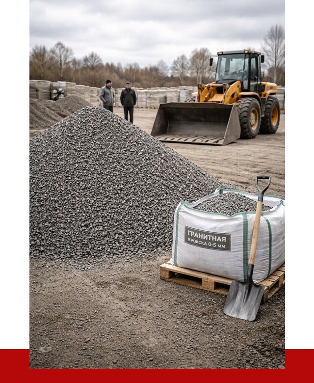 Купить гранитную крошку в Набережных Челнах от 4876 р. с доставкой | ПРОНЕРУДНбр