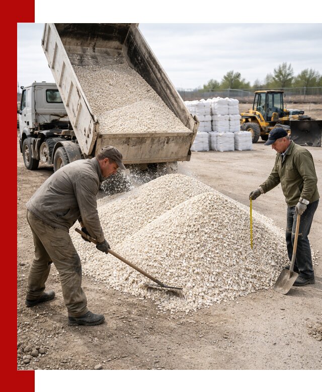 Мраморная крошка с доставкой и разгрузкой в Набережных Челнах