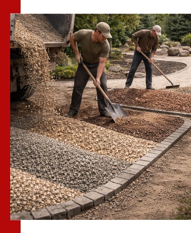 Декоративная крошка для ландшафта в Набережных Челнах — продажа и доставка