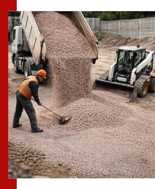 Крошка розовый гранит с доставкой в Набережных Челнах от производителя