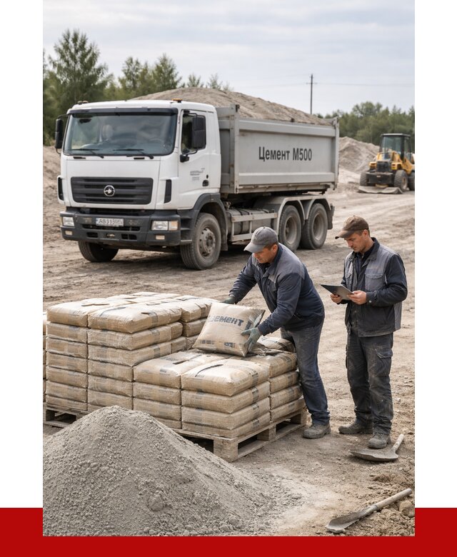 Купить цемент м500 с доставкой в Набережных Челнах от 5282 р. | ПРОНЕРУДНбр