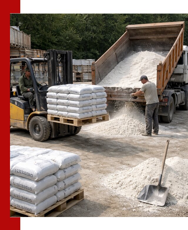 Доставка строительной извести оптом и в розницу в Набережных Челнах