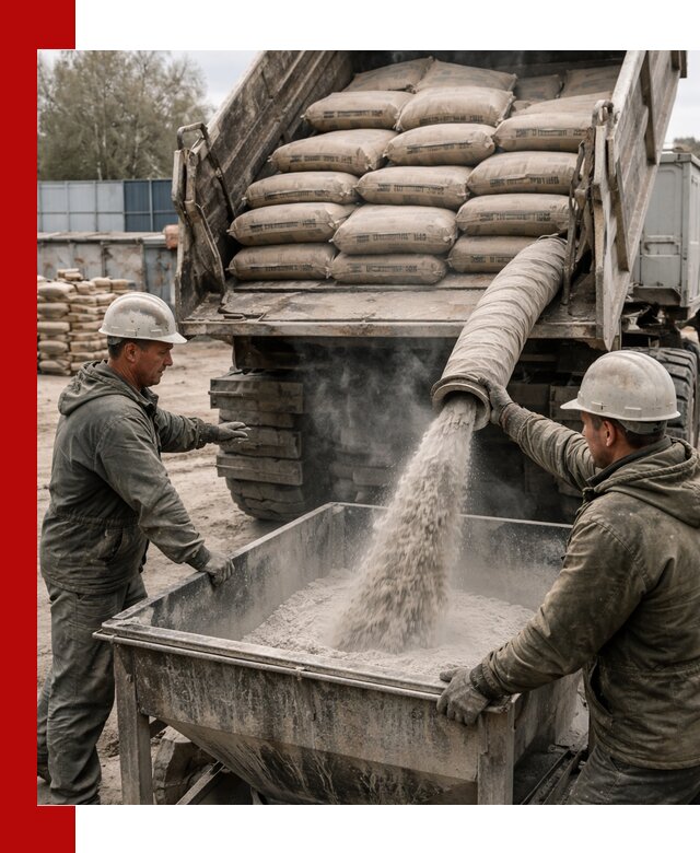 Доставка цемента М400 в Набережных Челнах оптом и в розницу